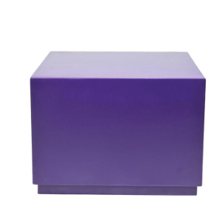 Large cube store coffee table