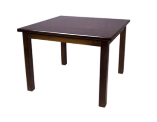 Square Coffee Table Dark Oak Table